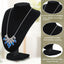 Set 6 pzas soporte joyería barra T busto negro