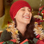 Gorro cachemira mujer gran tamaño caja regalo