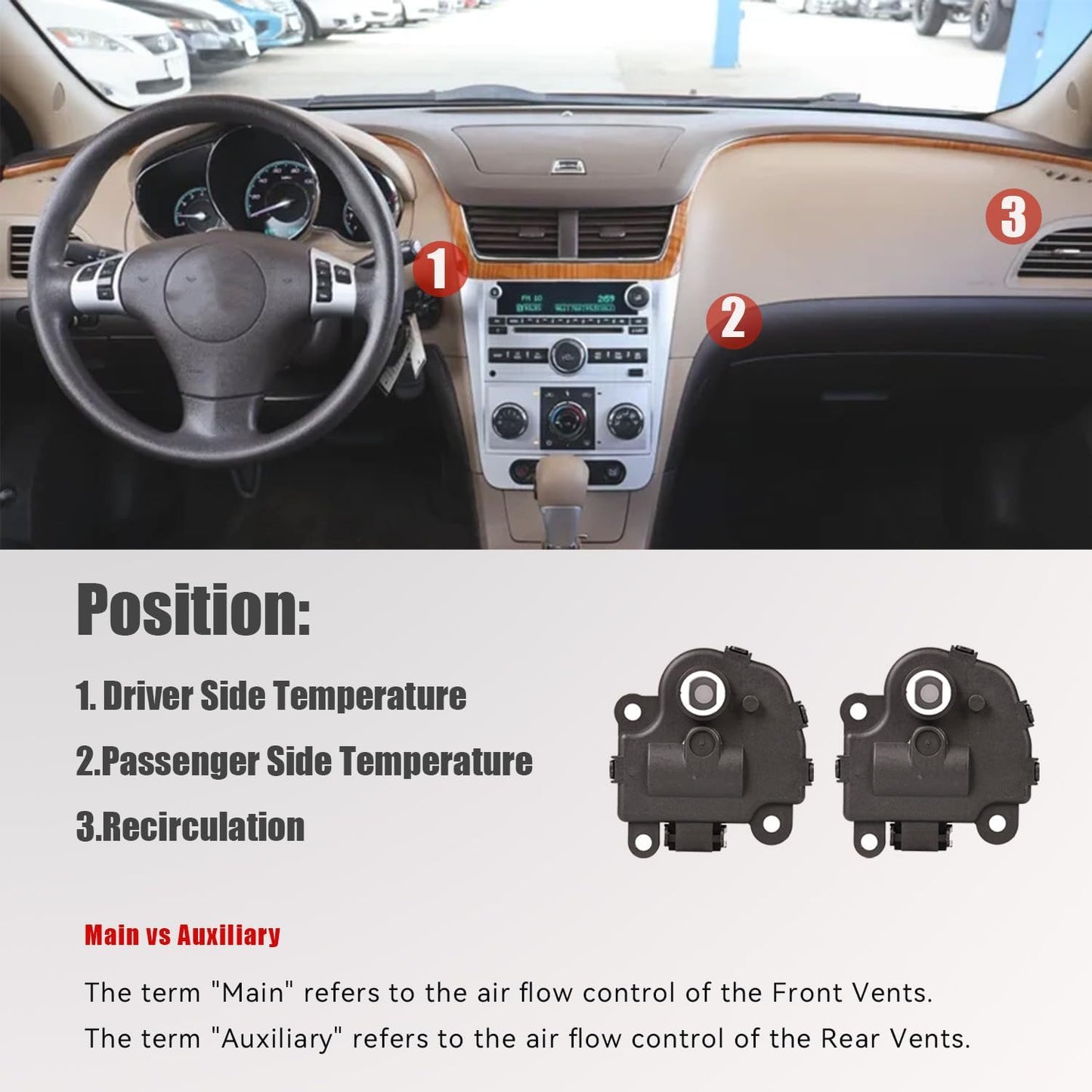 Actuador puerta Chevy Impala 04-13 comp 604- paq 2