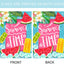Bandera jardín diseño sandía 28x40"