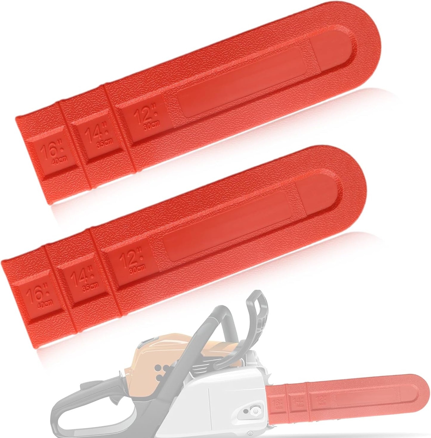 Cubierta plástica para cadena motosierra 12-16" 2 Pzas