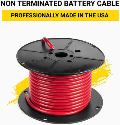 Cable batería alambre cobre puro automotriz inversor RV