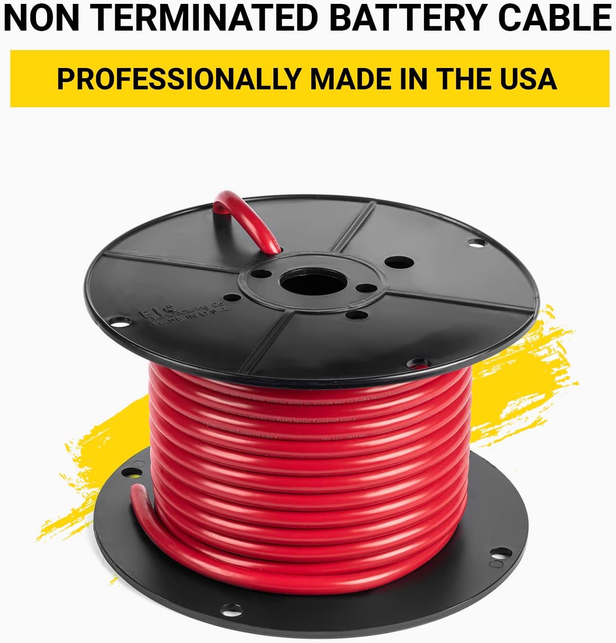 Cable batería alambre cobre puro automotriz inversor RV