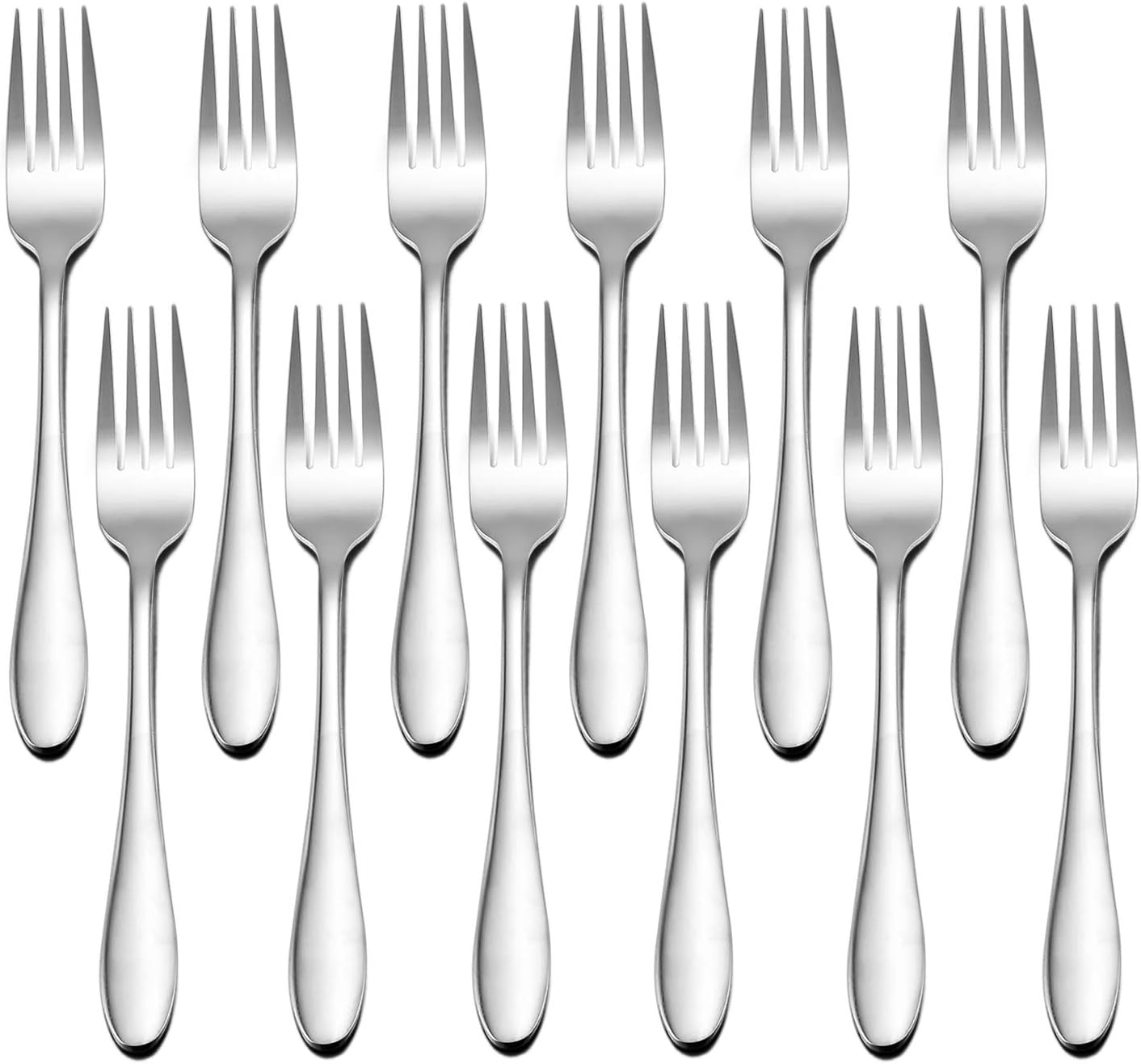 Set 12 Tenedores Acero Inox 6.7pulg Hogar
