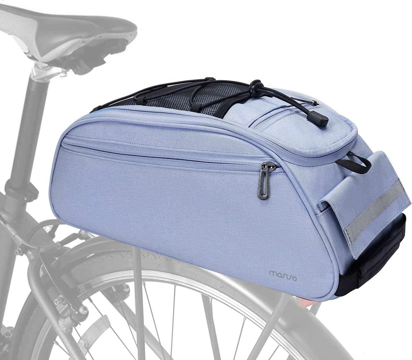 Bolsa maletero bicicleta impermeable para sillín