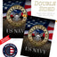 Set banderas marina EE.UU. 28x40" multicolor