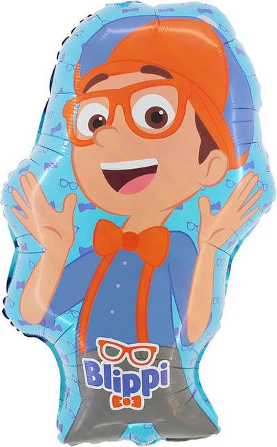 Globo aluminio Blippi 29pulg decoración fiesta infantil