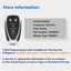 Llavero inteligente Chevy Malibu Camaro 2 Uds