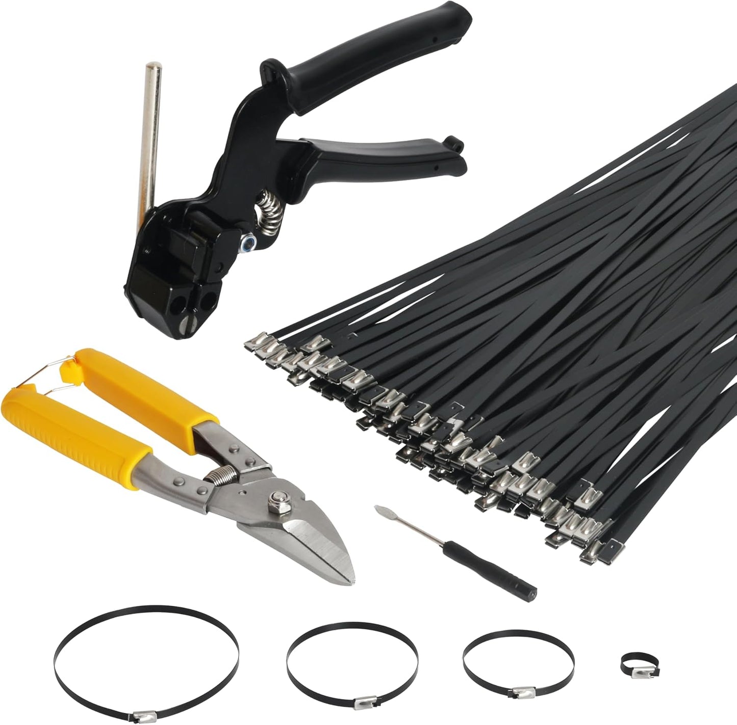 Bridas acero inox 11.8pulg corte preciso