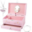 Caja joyería musical niña tema bailarina Rosa