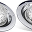 2 Pzas Luces Sandía Doble Color Ámbar Azul LED