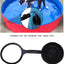 Tapón drenaje piscina mascotas plegable interiores
