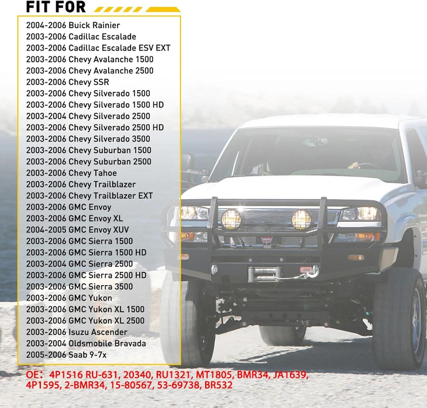 Módulo control ventilador CA comp Chevrolet Silverado 03-07