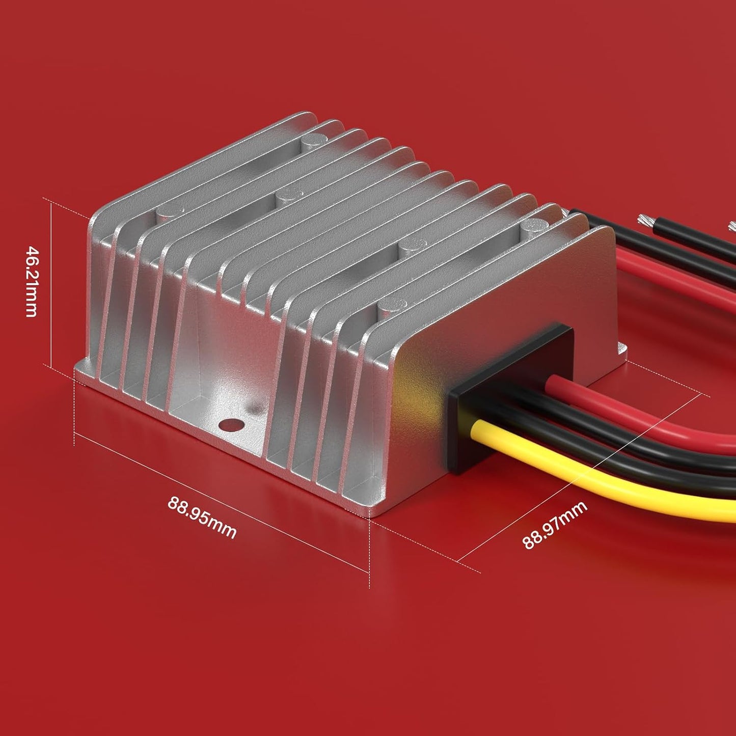 Estabilizador voltaje 120w para automóvil impermeable