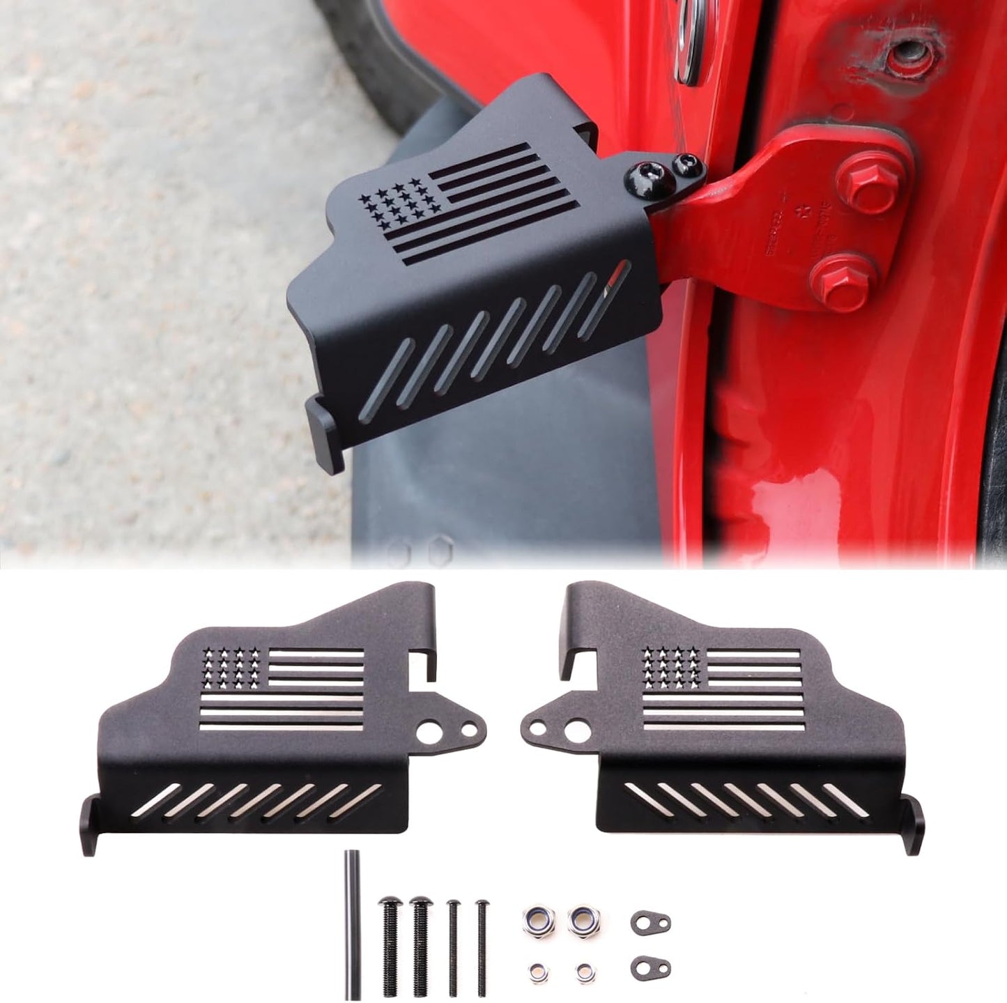 Accesorios exteriores estriberas metal Jeep JK JL 2007-25