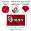 Bandera roja grande 3x5 co. st. johns