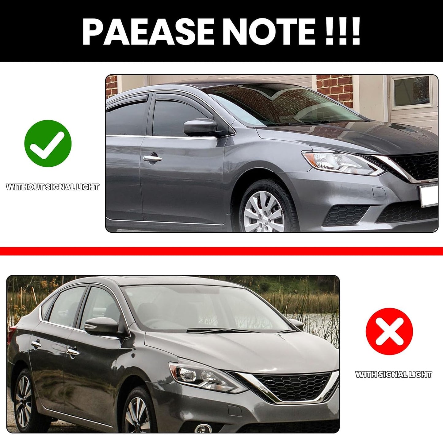 Tapas espejo pasajero derecha Nissan Sentra gris oscuro