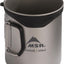 Taza titanio camping ultraligera