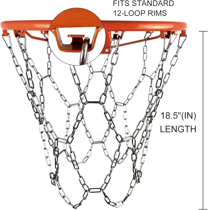 Red baloncesto acero inox 304 trenzada uso interior exterior