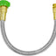 Manguera jardín acero inox 304 2ft conector metal