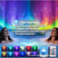 Proyector luz inalámbrico aurora borealis dormitorio