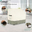 Set sillas altas Adirondack polietileno con bandeja