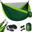 Hamaca camping con mosquitera doble 2 correas para árbol