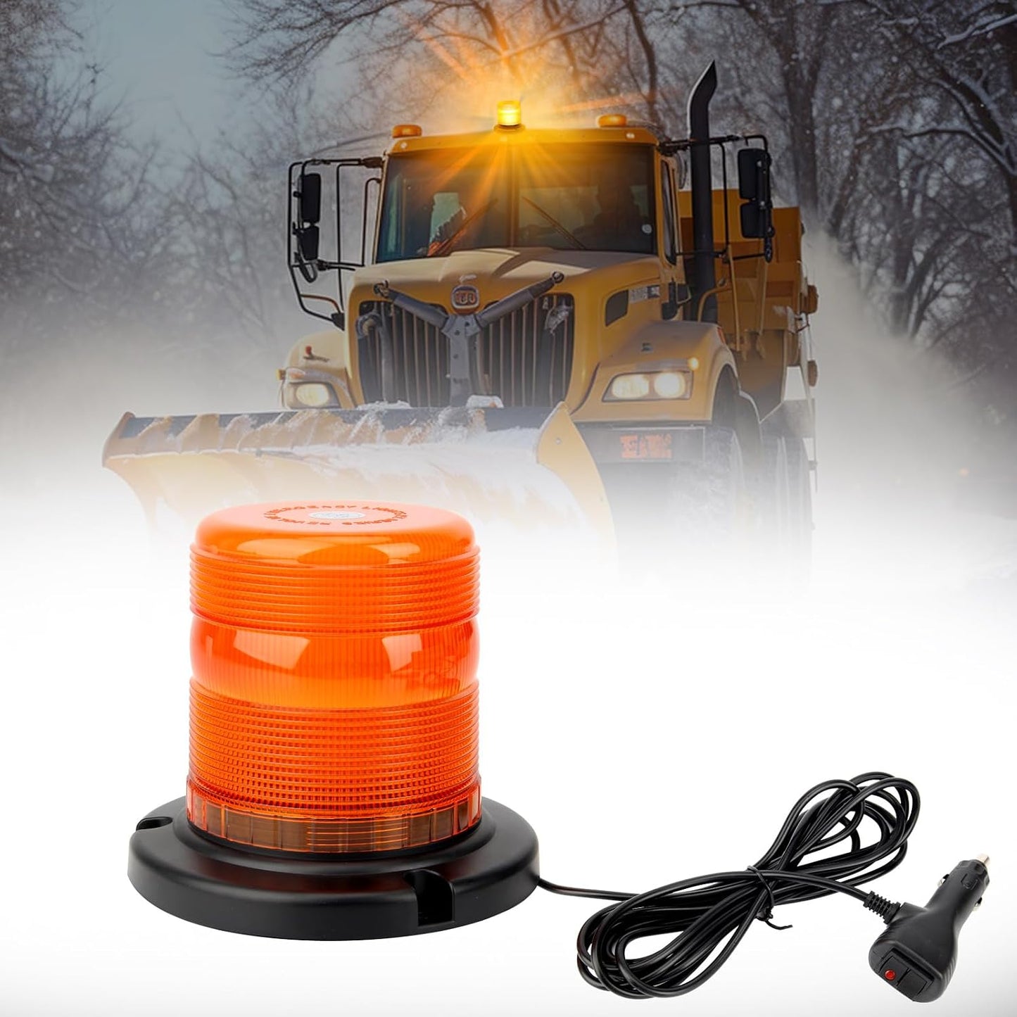 Luces estroboscópicas ámbar 12-24V 60 LED para vehículos