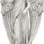 Estatua ángel arte jardín 79cm gris claro