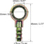 Adaptador manguera combustible 0.236pulg 0.472pulg 2unids