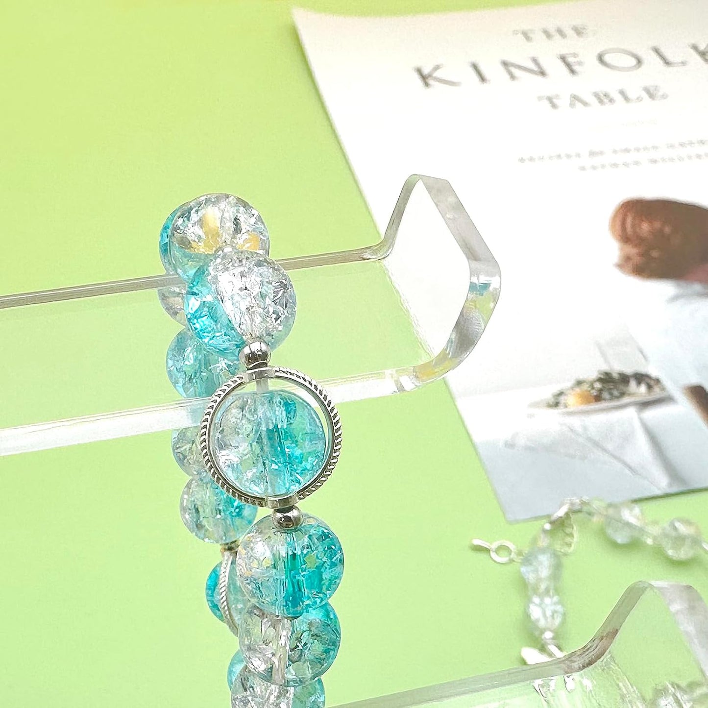 Soporte acrílico para pulseras regalo mujer