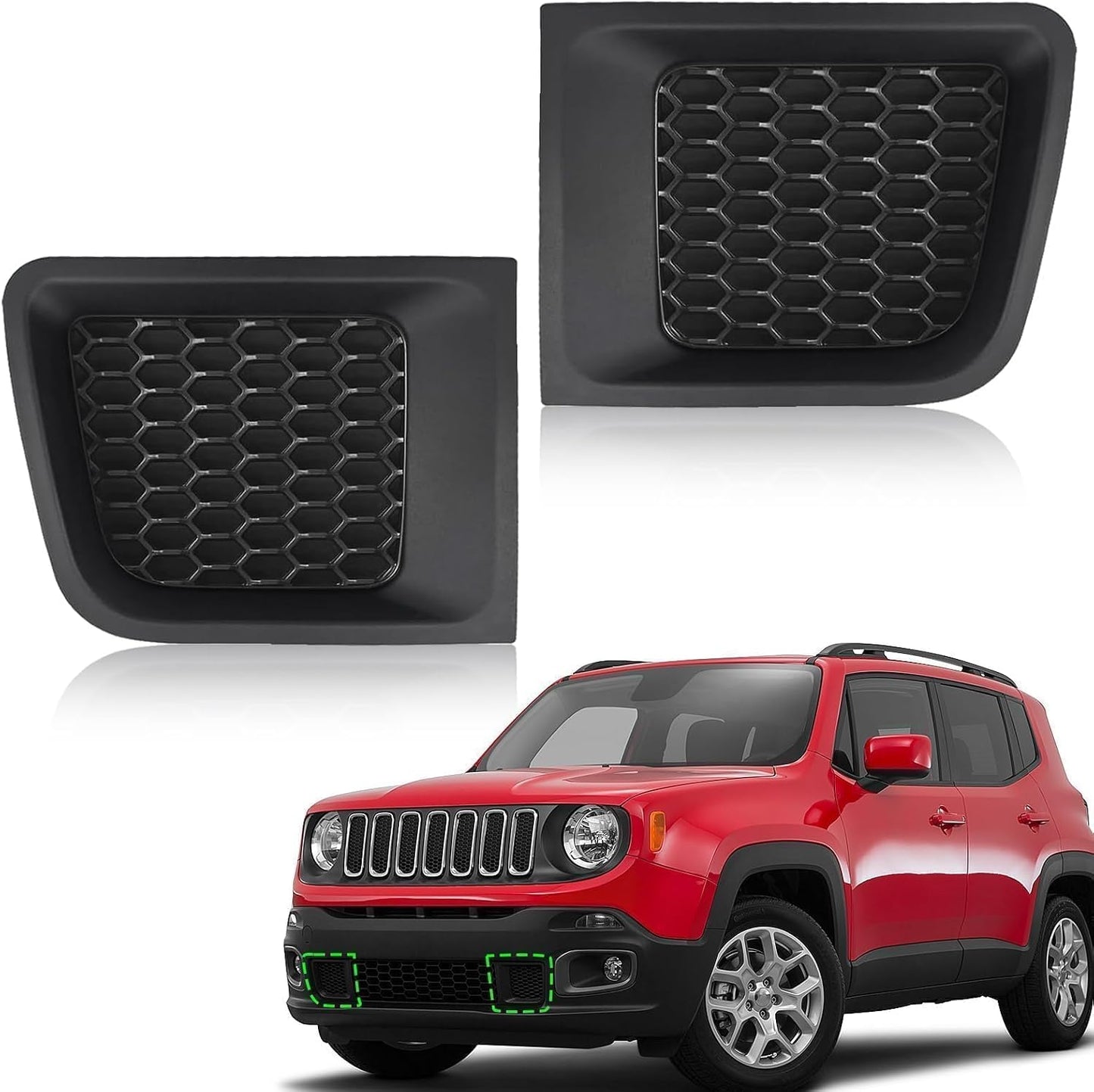 Reemplazo bisel cubierta parachoques Jeep Renegade