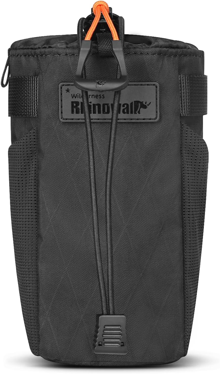 Bolsa botella agua bicicleta aislada impermeable 3 puntos