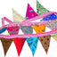 Banderas triangulares colgantes bodas eventos 7.87pies