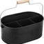 Organiz. cubiertos mango madera cajón