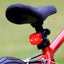 Luz trasera bicicleta batería recargable IP44 300 grados