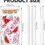 2 Vases Sandía 16oz con Tapa y Popote para Cócteles