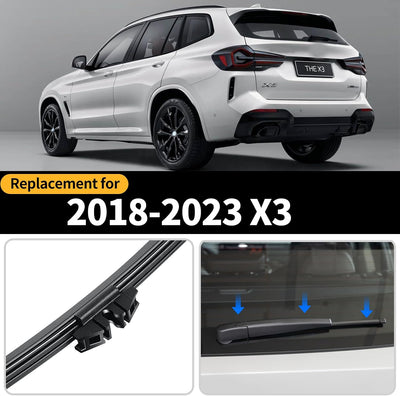Set escobillas limpiaparabrisas trasero BMW X3 18-24