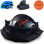 Bolsa para casco motocicleta con cordón tela velvete negro