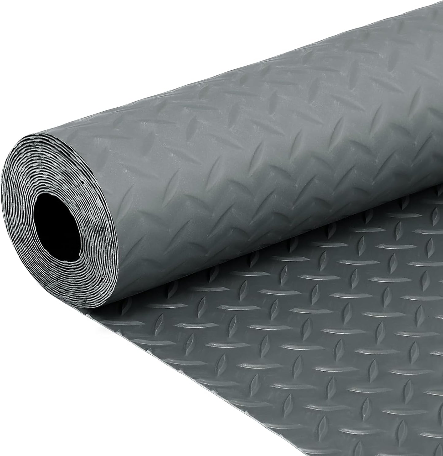 Tapete garaje 7.5x17ft placa diamante antiderrap