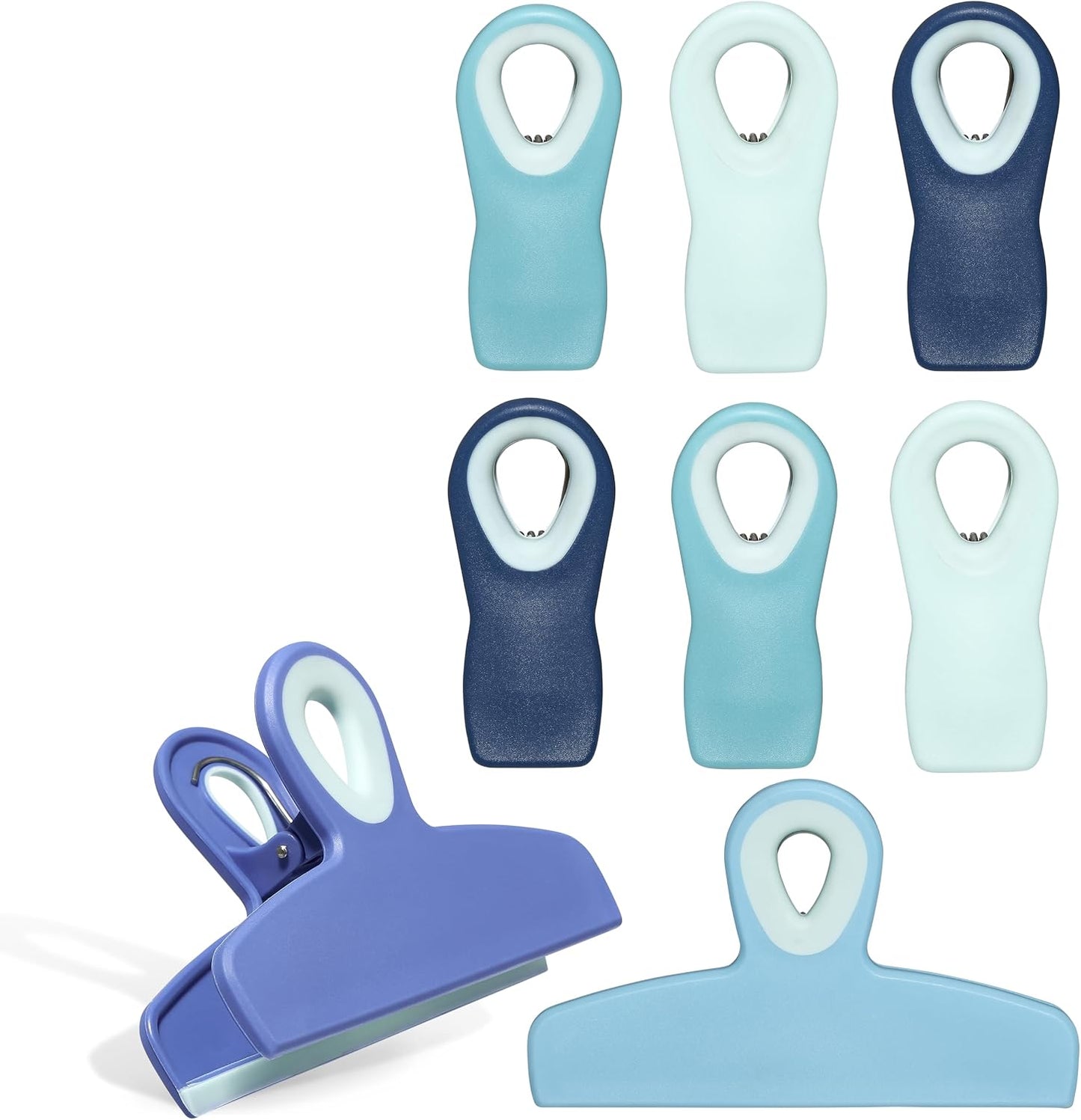 Clips magnéticos para refrigerador almacenamiento 8 pzas