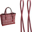 2 Correas Hombro Microfibra para Bolso Mollie Borgoña