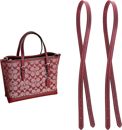 2 Correas Hombro Microfibra para Bolso Mollie Borgoña