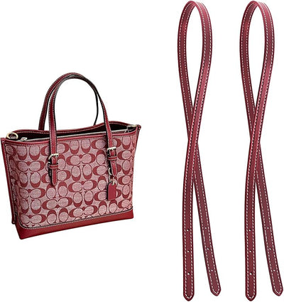 2 Correas Hombro Microfibra para Bolso Mollie Borgoña