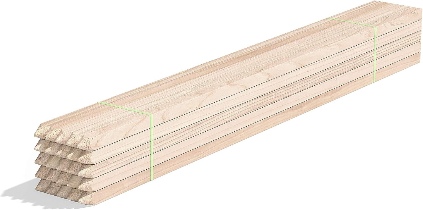 Estacas madera jardín y poste letrero 3ft pack 50