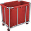 Carrito lavandería acero inox 260lb para hotel
