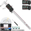 Calibrador digital 8pulg LCD grande acero inox