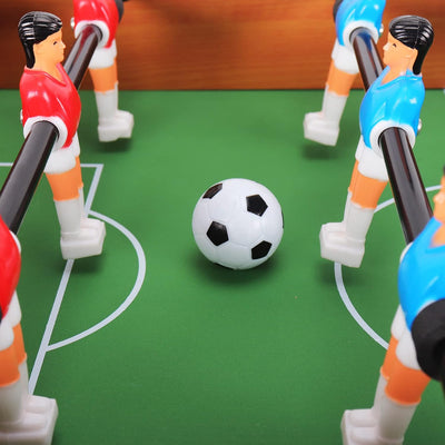 Mesa futbolín 20pulg para adultos y niños fácil almacenar