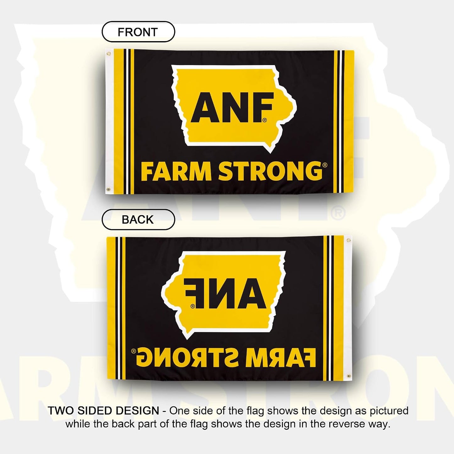 Bandera Hawkeyes 3x5ft poliéster interiores exteriores
