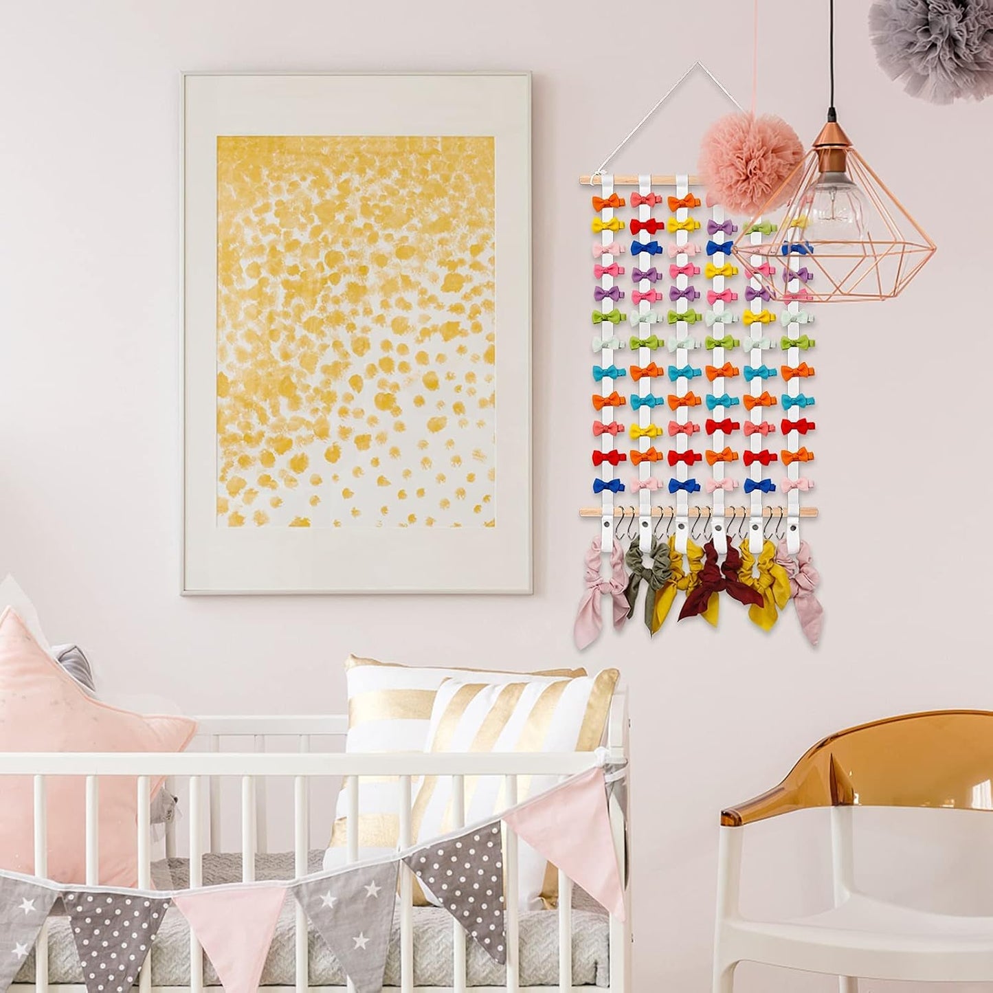 Soporte para moño y accesorios cabello decorativo
